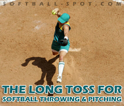 long toss for softball throwing pitching